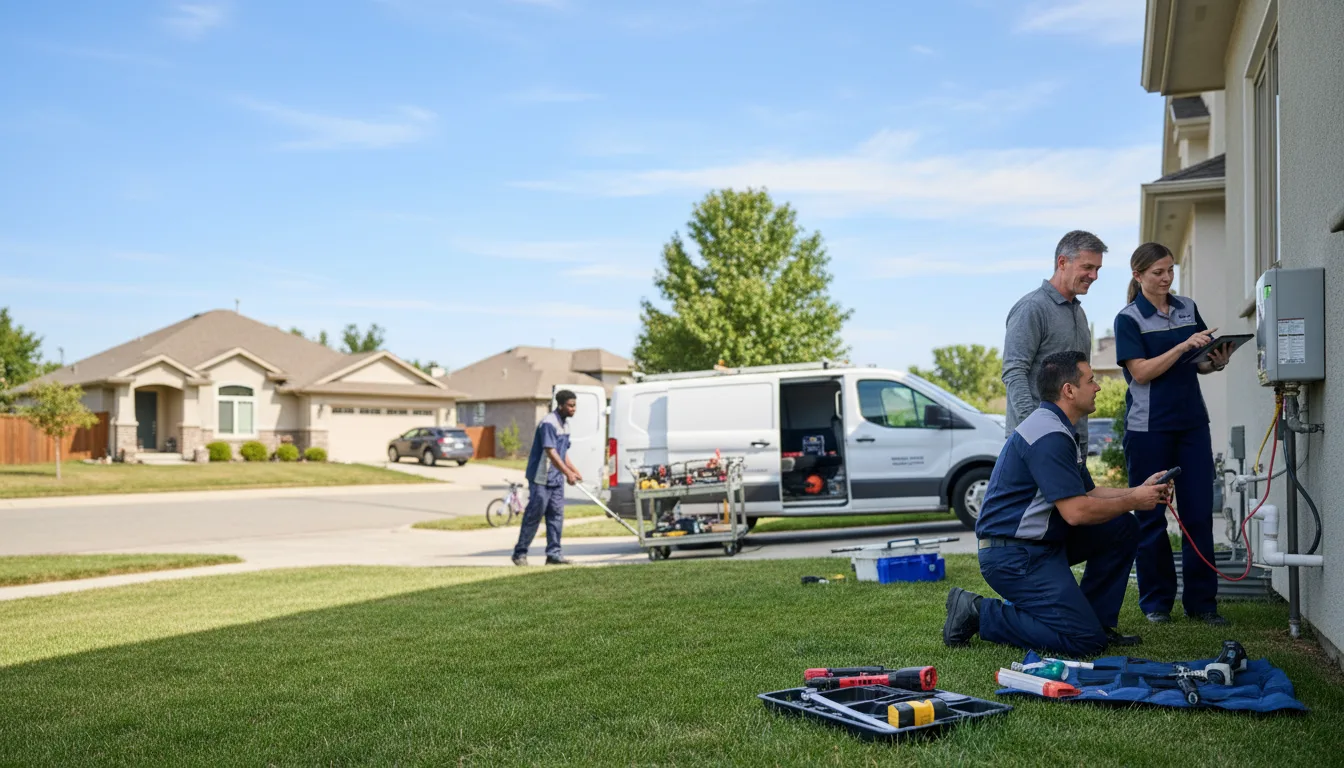 Tankless water heater service in Pukwana, SD